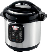 MEBASHI Japan 1600W 12L Digital Electric Pressure Cooker  (1600W) Black (ME-PC812)